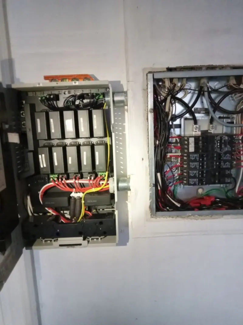 Electrical panel upgrade completed for Commercial Electrician Services in Broadview